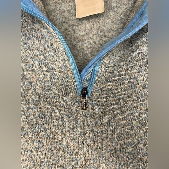 Women’s Blue Patagonia Jacket 1/4 Zip Pullover Size XS - Picture 4 of 12